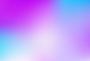 Wall Mural - Light pink, blue vector gradient blur texture.