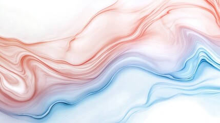 Sticker - Flowing abstract fluid art background