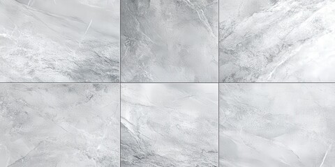 Sticker - Gray Marble Tile Texture