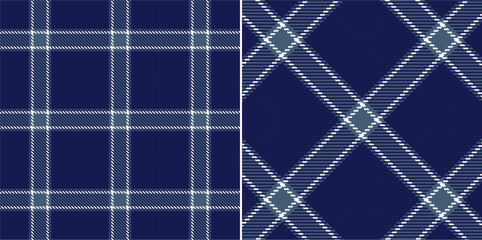 Wall Mural - Vector checkered pattern. Tartan, textured seamless twill for flannel shirts, duvet covers, other autumn winter textile mills. Vector Format