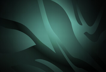 Poster - Dark Green vector modern elegant background.