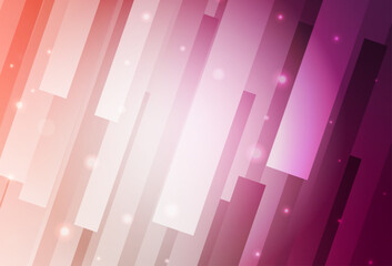 Wall Mural - Light Pink vector background in polygonal style.