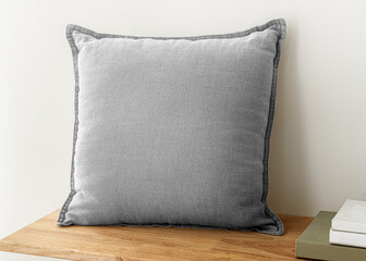 Wall Mural - Png cushion cover mockup, transparent fabric