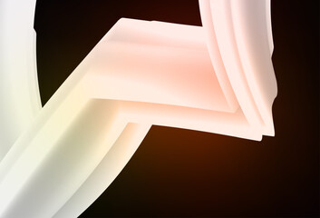 Poster - Dark Red vector colorful blur backdrop.
