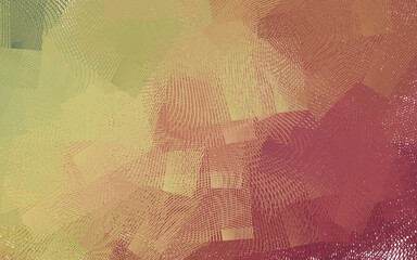 Poster - Light Green, Red vector background with abstract shapes.