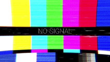 animation video background static color noise glitch error video damage bad interference and no sign