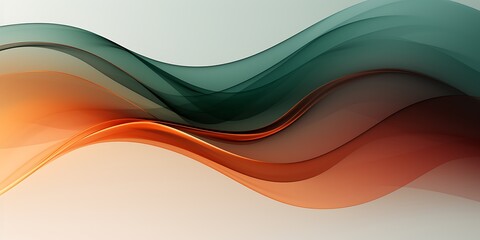 Fototapete - Abstract background in a flat design, vector graphics, colorful lines, simple curves, flat composition, simple color blocks, colorful waves, flat view angle, colorful waves.