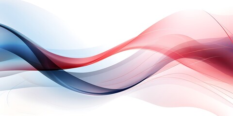 Leinwandbilder - Abstract background in a flat design, vector graphics, colorful lines, simple curves, flat composition, simple color blocks, colorful waves, flat view angle, colorful waves.