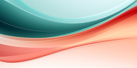 Wall Mural - Abstract background in a flat design, vector graphics, colorful lines, simple curves, flat composition, simple color blocks, colorful waves, flat view angle, colorful waves.