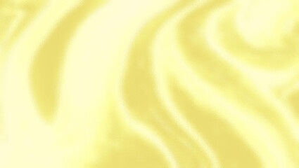 Wall Mural - a vibrant metallic canary yellow background featuring smooth, flowing waves that create a dynamic an