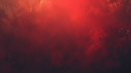 Poster - A rich and textured abstract background in deep red tones, creating a dramatic and intense visual atmosphere suitable for various artistic applications.