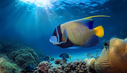 fish in aquarium