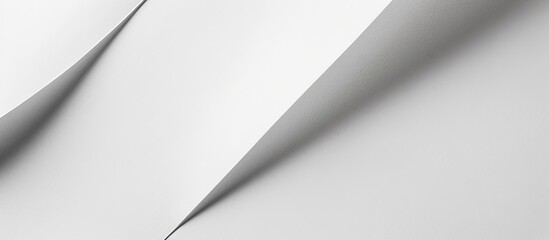 Poster - Stunning copy space image showcasing white paper
