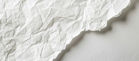 Leinwandbilder - Spotted white paper surface with a rough texture ideal for showcasing images due to its blank copy space