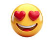 © Roblox - smiling face with hearts emoji love, AI generated