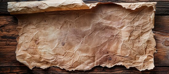 Aufkleber - Textured opd paper providing a rustic background with copy space image