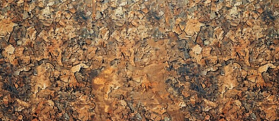 Aufkleber - Abstract background with a natural brown cork texture The surface provides a suitable copy space image