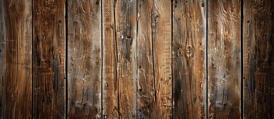 Aufkleber - Old natural pattern displayed on a wooden background providing copy space image