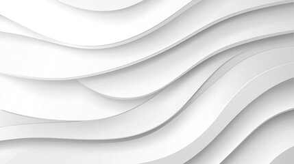 Wall Mural - Abstract White Background Modern Design, Sleek Minimalist Layout, Clean and Contemporary Visual, High-Quality Abstract Backdrop, Elegant White Modern Aesthetic