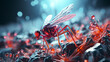 © Chiranjit - 3D Zika virus
