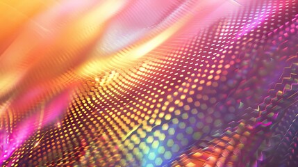 Poster - Vibrant abstract background featuring colorful light patterns and textures, creating a dynamic visual experience.