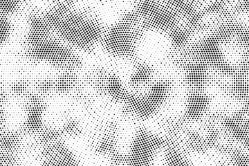 Wall Mural - Halftone dotted background. Halftone effect vector pattern. Circle dots isolated on the white background.