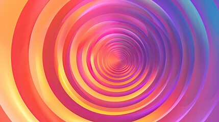 Poster - Colorful abstract spiral pattern that creates a vibrant, dynamic visual effect, perfect for backgrounds or artistic projects.