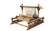 © PNG Kingdom  - Wooden loom on transparent background