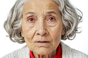 Poster - Portrait of an Elderly Woman