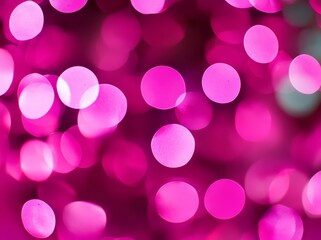 Aufkleber - A light blur and defocus bokeh circle on a black sky background