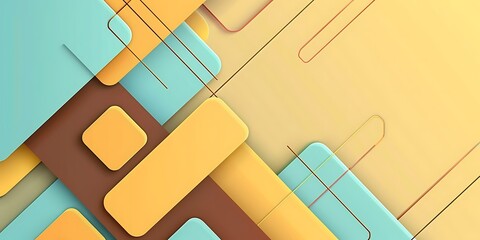 Poster - Abstract background with  lines, squares and,Background for presentation.