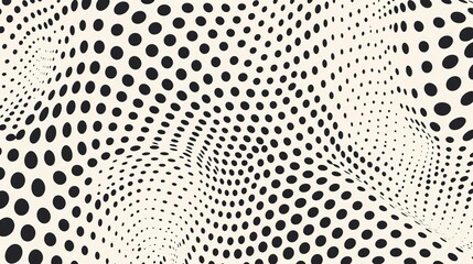 Dot pattern wallpaper