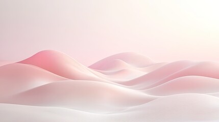 Poster - Minimalist background with soft gradients and subtle textures, creating a serene atmosphere