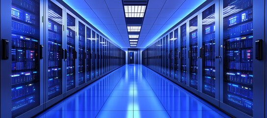Poster - Server Racks in a Modern Data Center