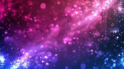 Poster - Vibrant abstract background with colorful bokeh lights creating a dreamy and enchanting atmosphere for creative projects.