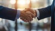 © twilight mist - Close-up of Two Businessmen Shaking Hands