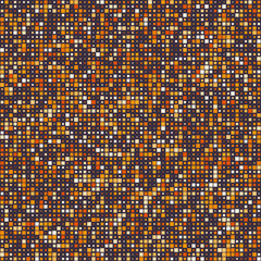 Poster - Geometric background. Squares in multiple colors. Warm earthy tones with contrasting neutral accents. Alive vector illustration.