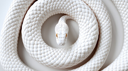 Sticker - white snake skin texture - perfect for nature, animal, and reptile themes