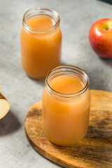 Poster - Refreshing Cold Apple Cider Juice