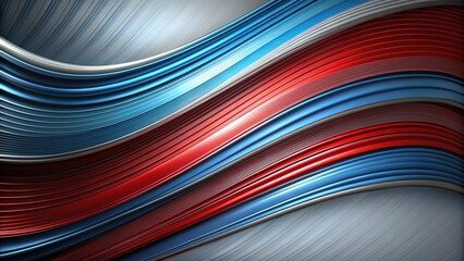 Wall Mural - Abstract background with red, blue, and gray curved lines , Abstract, background, red, blue, gray, curved, lines, design