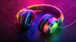 © vannet - Colorful Silent Disco Headphones
