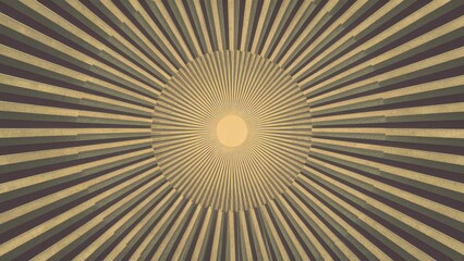 Poster - Radial Lines on White Background for Creative Designs