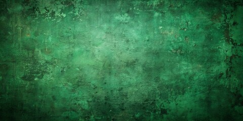 Wall Mural - Emerald Green Textured Wall, grunge , background , abstract , texture