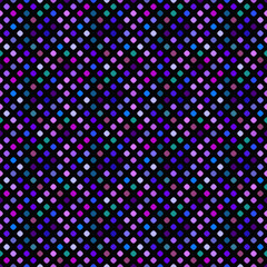 Poster - Seamless square pattern background - repeating abstract geometrical vector graphic design from diagonal squares