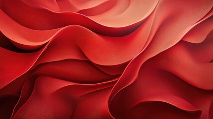 Leinwandbilder - Modern red abstract background with layered textures, perfect for stylish gift cards, eye-catching covers, and posters.