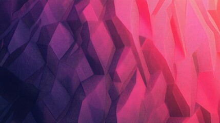 Poster - Smooth gradient from red to purple with abstract geometric patterns, ideal for creating captivating backgrounds. -