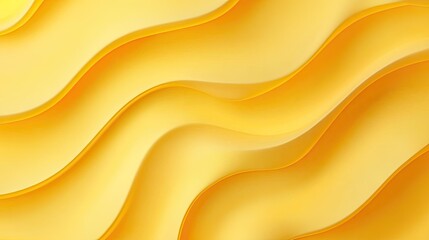 Poster - Stylish yellow gradient wave background with abstract design, suitable for creating engaging and modern flyers, social media posts, and ads.