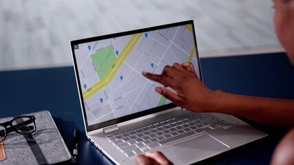 Poster - GPS Location Map Search Online