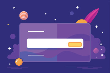Fototapete - An informative graphic illustrating the process of building a credit card form in WordPress, highlighting key components and tools.