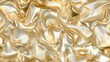 © ZinaZaval - Golden waves ripple elegantly, creating a smooth and shiny liquid background with a mesmerizing abstract pattern that evokes a sense of harmony SEAMLESS PATTERN